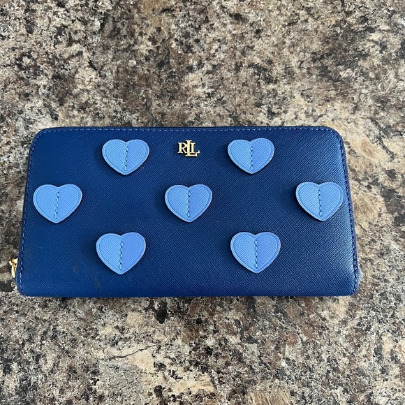 Ralph Lauren wallet genuine leather - Picture 1 of 5